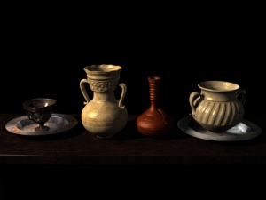 Still Life with Pottery Jars(3d)